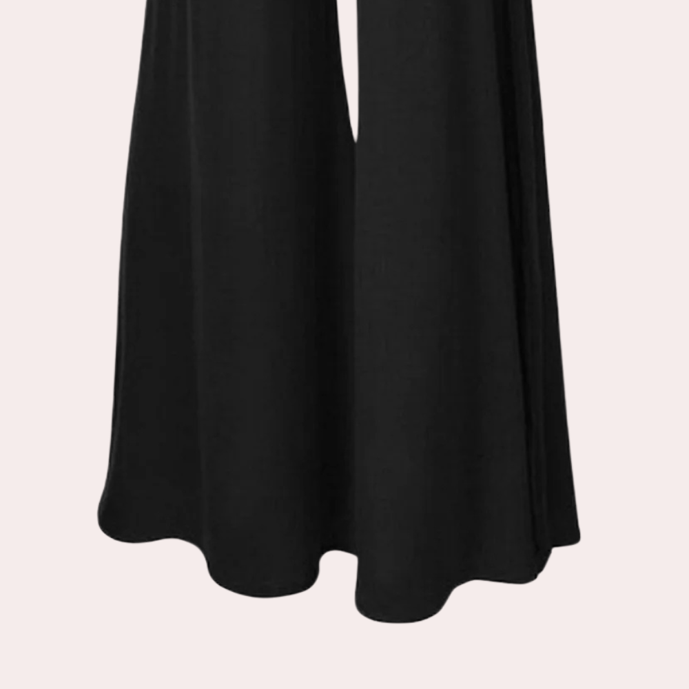 MILENA – Elegant High-Waist Wide-Leg Pants for Women