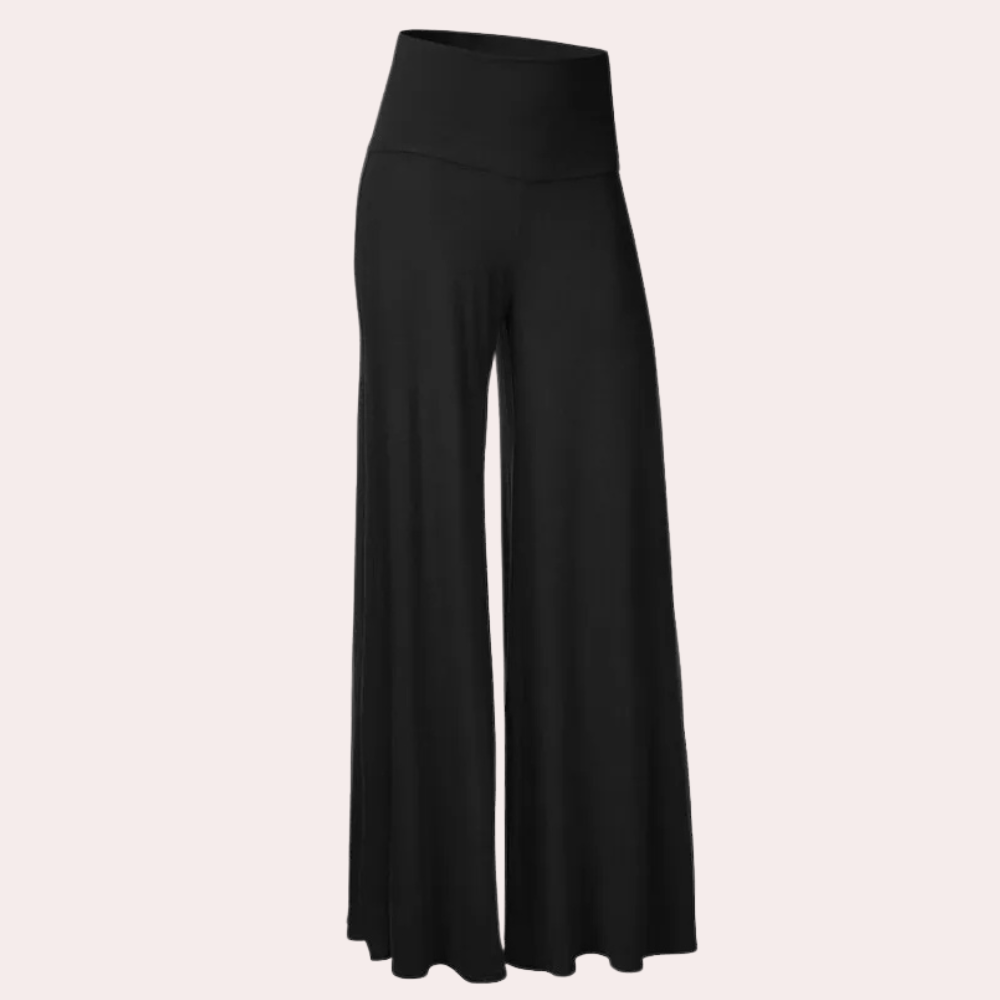 MILENA – Elegant High-Waist Wide-Leg Pants for Women