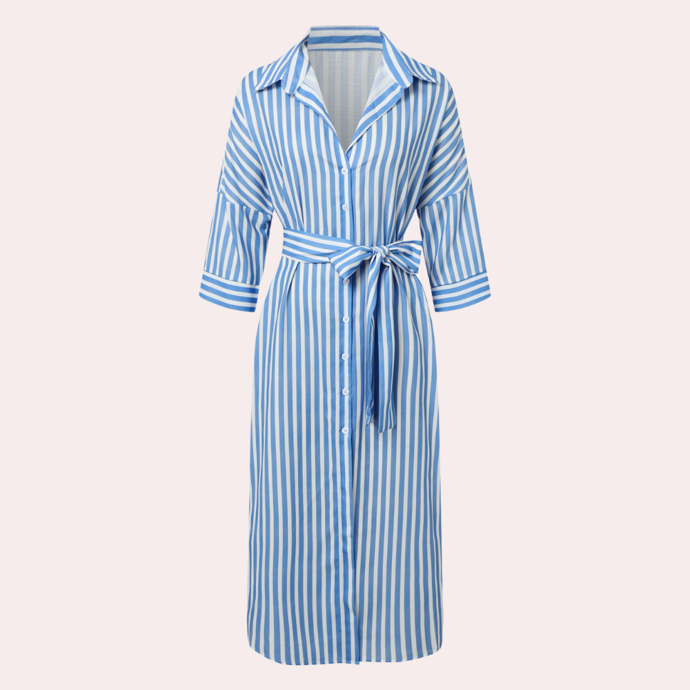 ELIN - Casual Button-Up Dress for Women