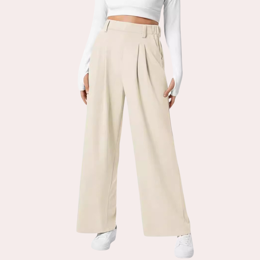 AMARISA – Women's Stylish Wide-Leg Trousers