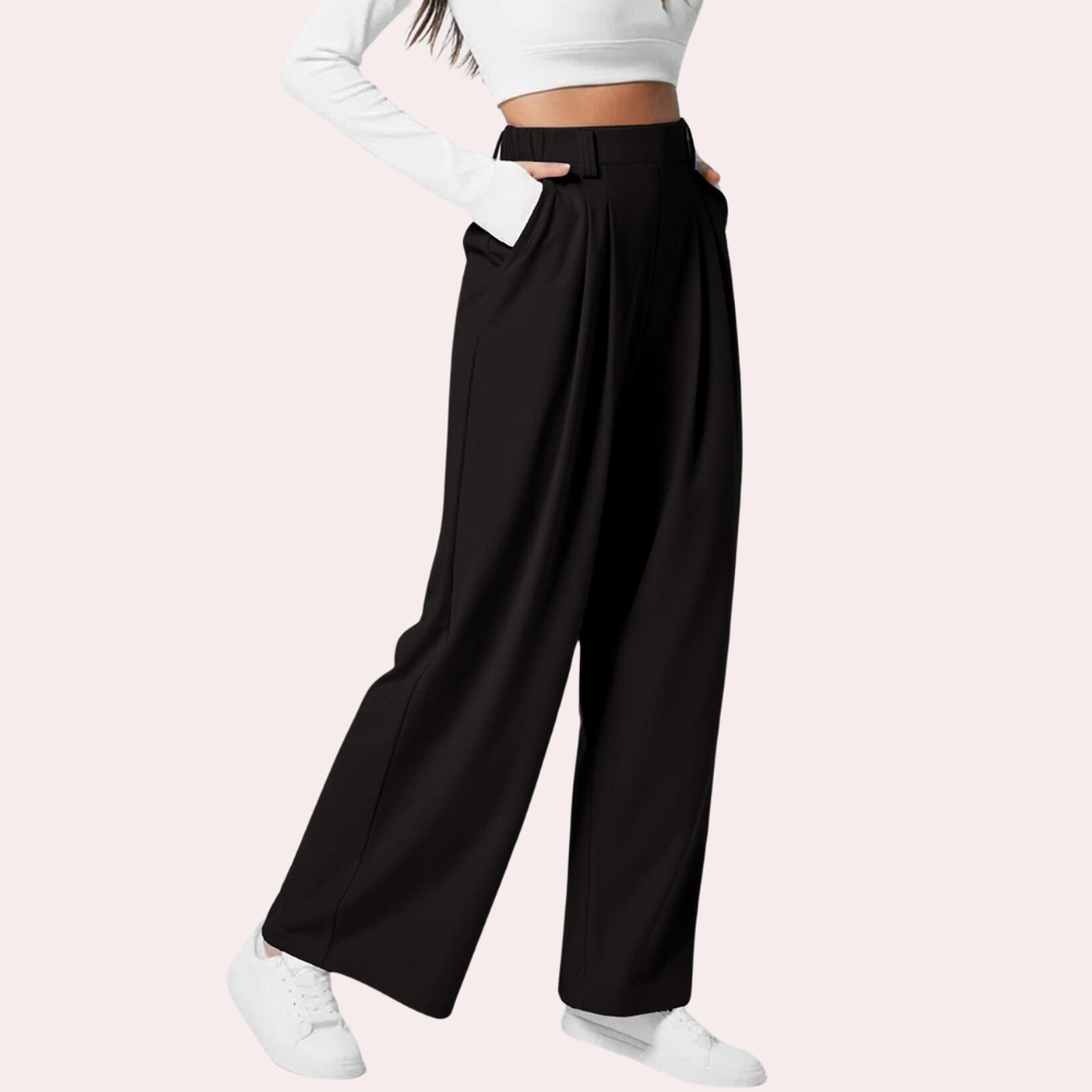 AMARISA – Women's Stylish Wide-Leg Trousers