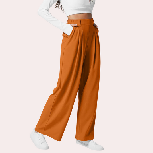 AMARISA – Women's Stylish Wide-Leg Trousers