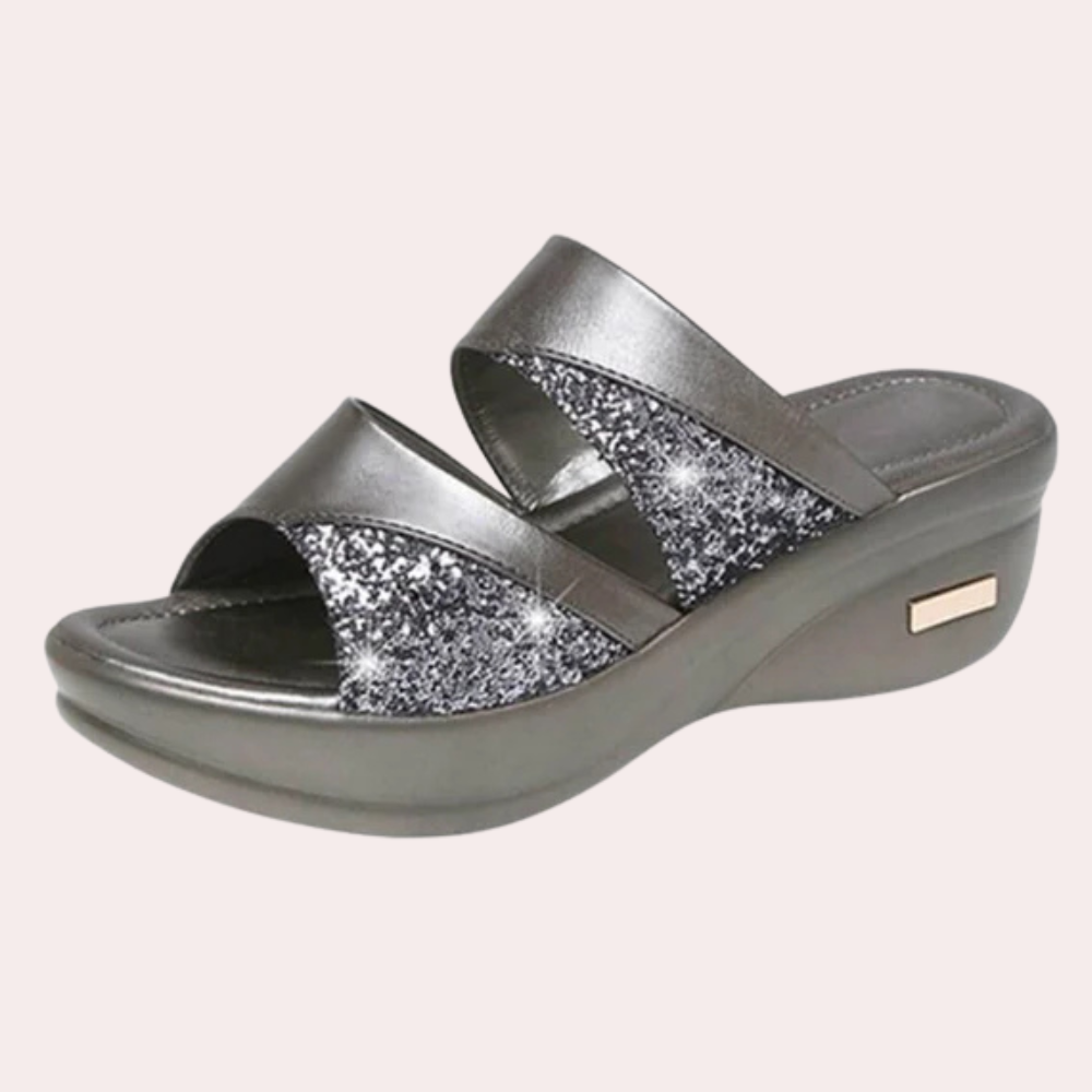 NOVA - Fashionable Sequined Sandals for Women