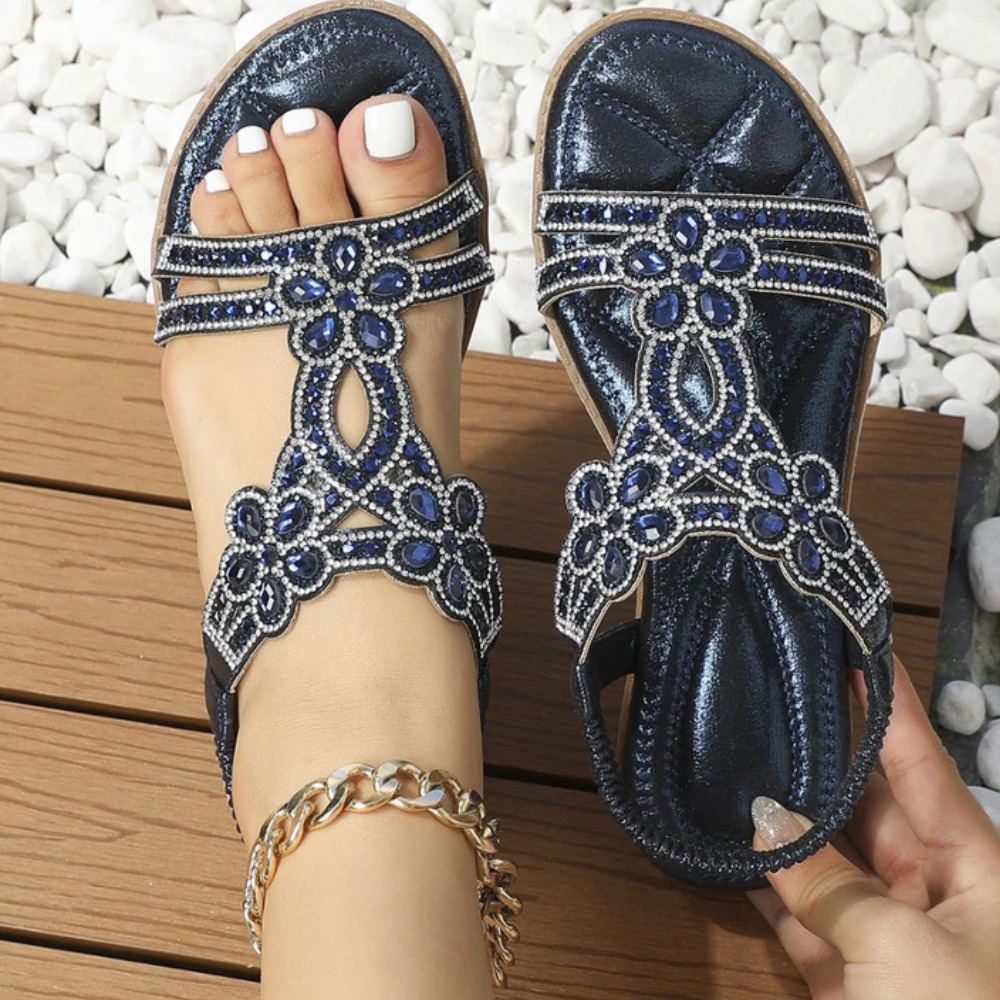 ARIA – Casual Embellished Sandals for Women