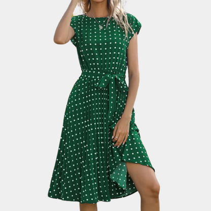 DONA - Versatile Polka Dot Dress for Women