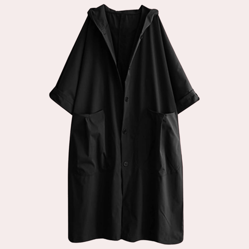 SORAIA – Lightweight Oversized Windbreaker for Women